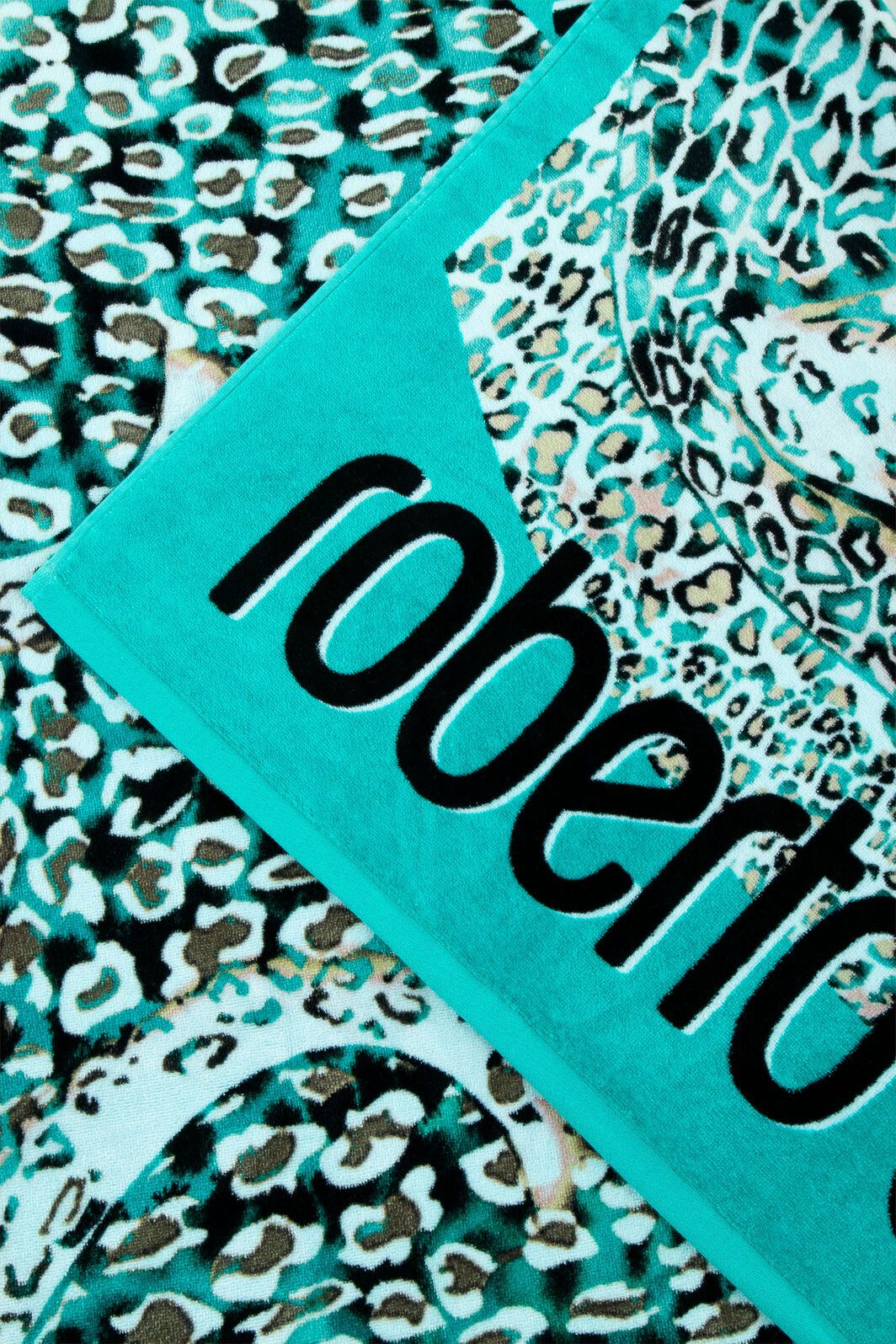 HO Leo Camouflage Print Beach Towel TEAL UALH05-IH006